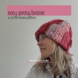 Easy Peasy Beanie Pattern (Crochet)