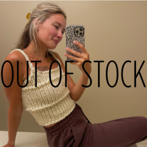 Bubble Tank (Knit) - Cream